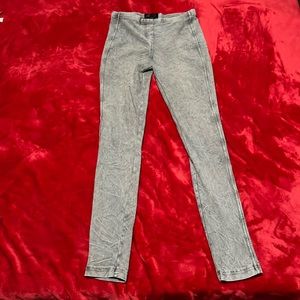 Top shop jeggings grey leggings